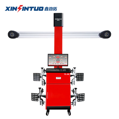 可移動機柜單屏四輪定位儀